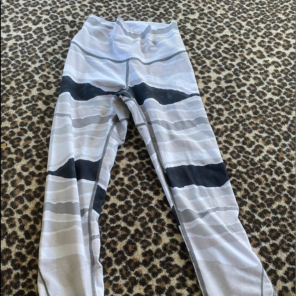 Lululemon Striped Leggings